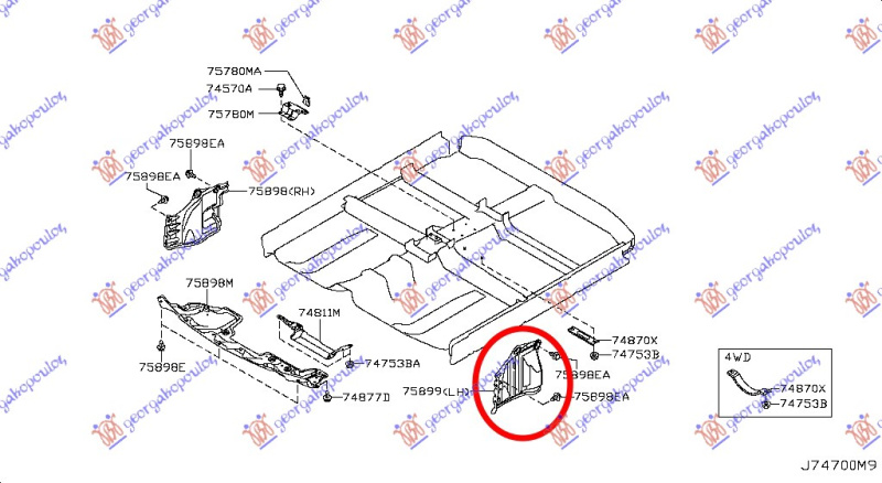 ZASTITA MOTORA BOCNA PLASTICNA 09-