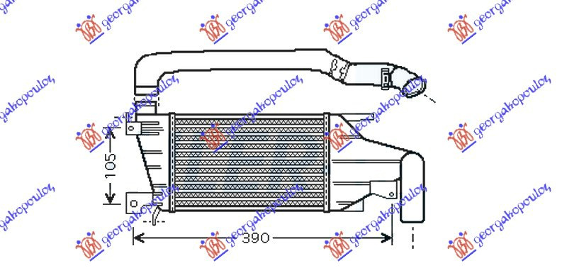 HLADNJAK INTERKULERA 1.7 CDTI (220x126)