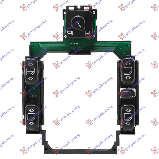 PREKIDAC CENTRALNI (4 TASTERA) (26 PIN)