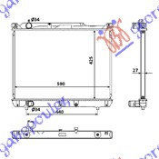 HLADNJAK MOTORA 2.0 HDi (42x59x27)