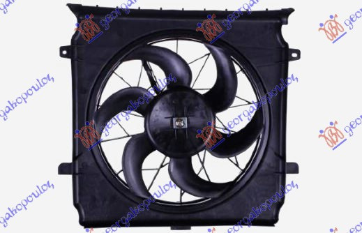 VENTILATOR KOMPLET (2.4/3.7 BENZIN) (2PIN)