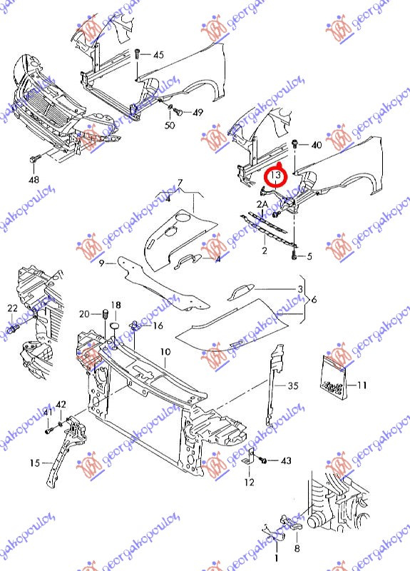 NOSAC FARA SPOLJASNJI DONJI PLASTICNI -07