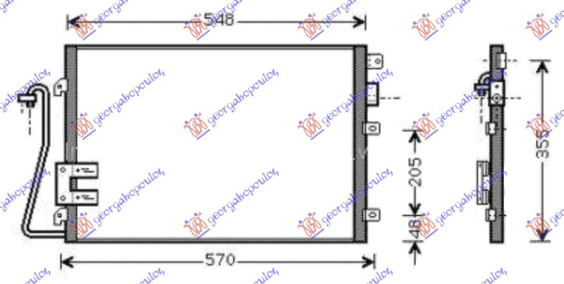 HLADNJAK KLIME (51x38) 99-