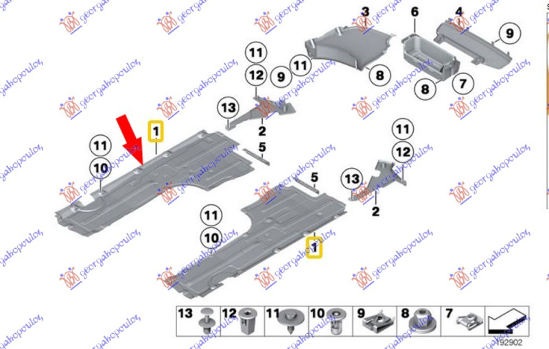 ZASTITA MOTORA (GT/F07) PLASTICNA