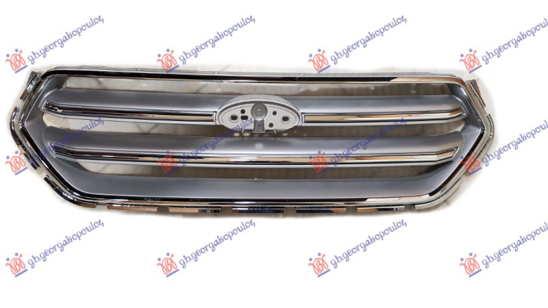 PVC MASKA SREBRNA/HROM