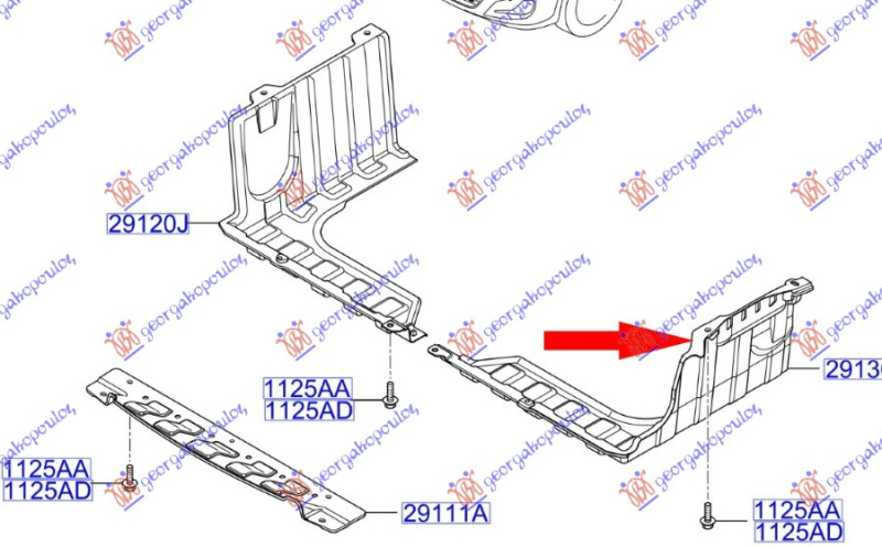 ZASTITA MOTORA BOCNA PLASTICNA