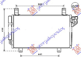 HLADNJAK KLIME BENZIN/DIZEL (67.8x38.8)