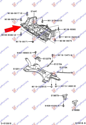 ZASTITA MOTORA (DIZEL) PLASTICNA