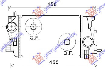 HLADNJAK INTERKULERA 1.7 CDTi (315x218x64)