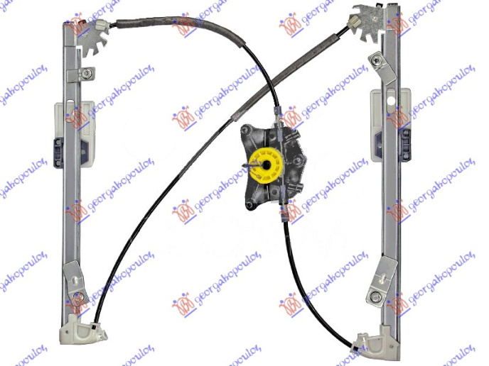 PODIZAC PREDNJEG PROZORA ELEKTRICNI (BEZ MOTORA) (A KVALITET)