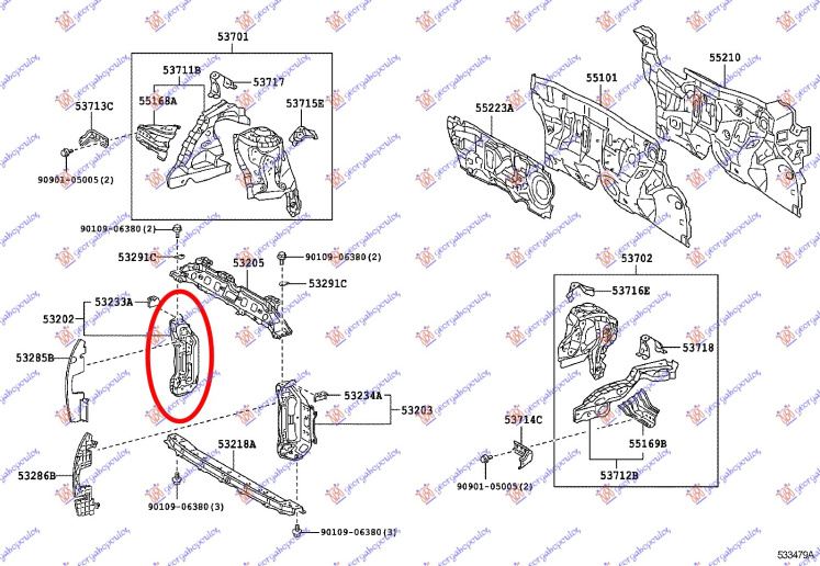 NOSAC FARA VERTIKALNI 09-